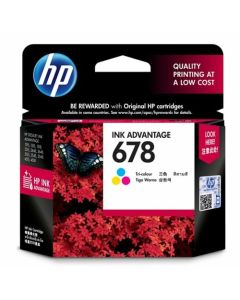 HP 678 Tri-color Ink Cartridge