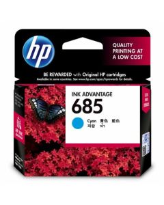 HP 685 Cyan Ink Cartridge