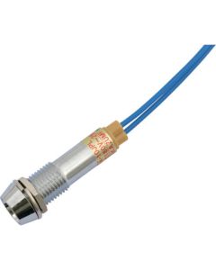 ไฟแสดงสถานะ LED DA-10JPL (การเชื่อมต่อ AC/DC200V) Φ10 สีน้ำเงิน