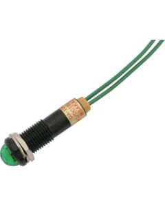 ไฟแสดงสถานะ LED DA-10MPBL (การเชื่อมต่อ AC/DC200V) Φ10 สีเขียว