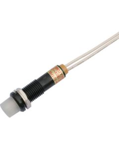 ไฟแสดงสถานะ LED DA-10TPBL (การเชื่อมต่อ AC/DC200V) Φ10 สีขาว