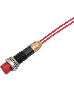 ไฟแสดงสถานะ LED DA-10TPL (การเชื่อมต่อ AC/DC200V) Φ10 สีแดง