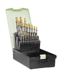 TiN Point Coated HSSDrill Set