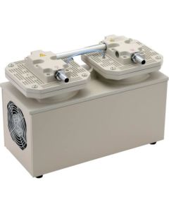 ปั๊มสุญญากาศแบบแห้งชนิดไดอะแฟรมเฟสเดียว 100V ความกว้างโดยรวม 193.5 มม