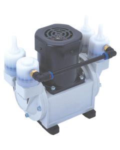 ปั๊มสุญญากาศแบบแห้งชนิดไดอะแฟรมเฟสเดียว 100V ความเร็วในการสูบน้ำ 24/30