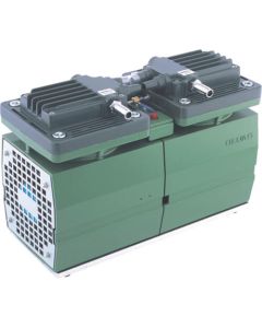 ปั๊มสุญญากาศแบบแห้งชนิดไดอะแฟรมเฟสเดียว 100V ความกว้างโดยรวม 156 มม