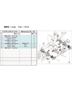 Maintenance Kit for Vacuum Pump