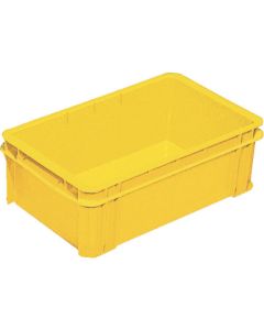 คอนเทนเนอร์ประเภท DAP DAP-15 ขนาดภายนอก: W461 x D282 x H157 สีเหลือง