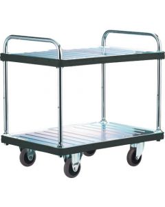 รถเข็นเหล็ก Dandy D series รุ่น DA แบบโต๊ะ 2 ขั้น