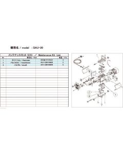 Maintenance Kit for Vacuum Pump