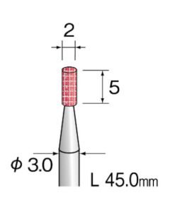 Abrasive Rubber Point for Grinding ถุงละ 10เส้น