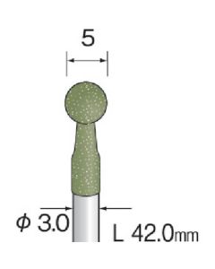 Abrasive Rubber Point for Polishing ถุงละ 10เส้น