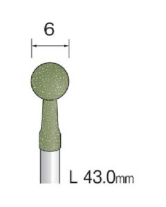 Abrasive Rubber Point for Polishing ถุงละ 10เส้น