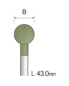 Abrasive Rubber Point for Polishing ถุงละ 10เส้น