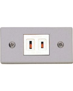 MK duct อุปกรณ์เสริมท่อดักส์ เบอร์ 1 ขนาน สีเทา จำนวน 1 ชิ้น