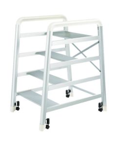 Aluminum knockdown step stool CAMBER