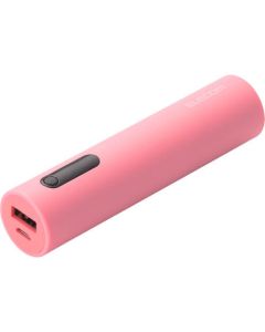 แบตมือถือ Omakase รองรับการชาร์จ 3200mAh 2.1A สีชมพู
