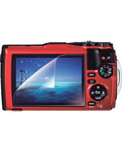 ฟิล์มกันรอยกล้องดิจิตอลไฮกลอส AR ซับแรงกระแทกความละเอียดสูง Super Hydrophilic OLYMPUS TG-6