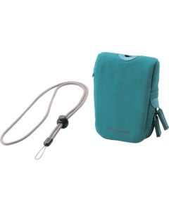 Digital Camera Case/with Neck strap/Cotton made/M size/Blue 1อัน