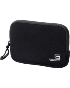 Digital camera case/Neoprene/strapless/S size/Black 1อัน