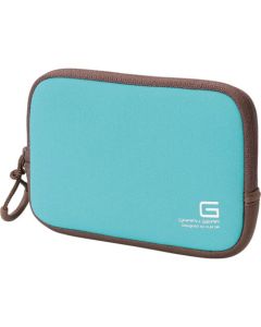 Digital camera case/Neoprene/strapless/S size/Blue 1อัน