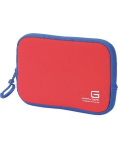 Digital camera case/Neoprene/strapless/S size/Red 1อัน