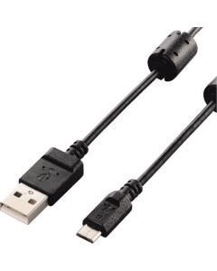 การเชื่อมต่อกล้อง สาย USB microB พร้อมแกนเฟอร์ไรต์ 0.5 ม