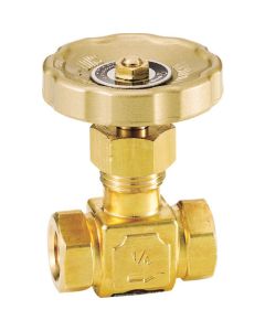 Brass 1.96MPa Screwed type Needle Valves 1อัน