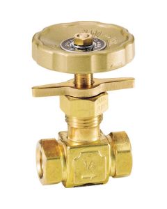 Brass 1.96MPa Screwed type Needle Valves 1อัน