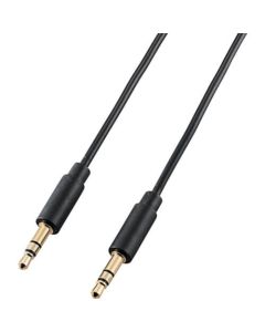 สาย AUDIO (มินิสเตอริโอ 3.5φ) สีดำ 1.0 ม