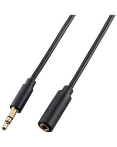 สายต่อ AUDIO (มินิสเตอริโอ 3.5φ) สีดำ 3.0 ม