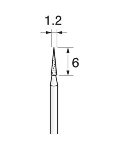 เพชร DE แกน 1.6 (จุดเพชร FG)