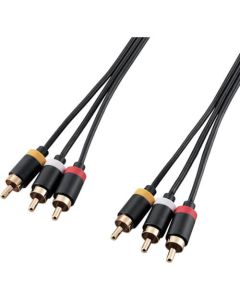สายสัญญาณภาพ (RCA x 3) 1.0 ม