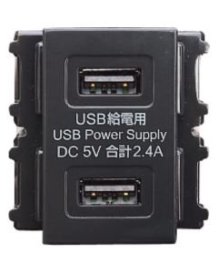 (210033280) DM2-U2P2-GR ช่องเสียบ USB สำหรับชาร์จแบบฝัง