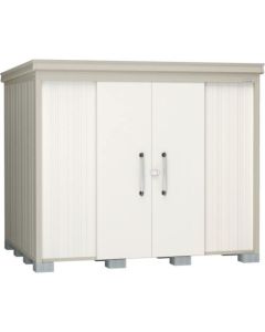 บ้านสวนเก็บของ DM-Z2521 แบบทั่วไป พร้อมชั้นวางของ สีขาวธรรมชาติ