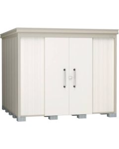 บ้านสวนเก็บของ DM-Z2525 หิมะตกหนักพร้อมชั้นวางของสีขาวธรรมชาติ