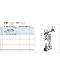 Maintenance Kit for Vacuum Pump