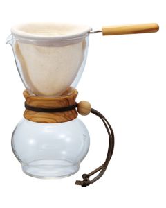 drip pot Wood neck olive wood