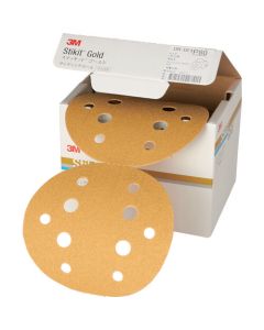 3M[TM] Stikit GOLD Sanding Disc Roll 4กล่องกล่องละ 80แผ่น