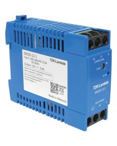 การติดตั้งราง DIN แหล่งจ่ายไฟเฉพาะประเภทยูนิต DRJ 50W บล็อกเทอร์มินอล