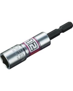 ลูกบ๊อกซ์ดอลล่าร์ไฟฟ้า "Strok" ลูกบ๊อกซ์สั้นหกเหลี่ยมด้านตรงข้าม 12mm