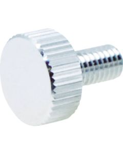 Decorative Cheese Head Screw Vertically Knurled Brass