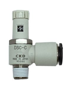 Compact speed controller with adjusting dial