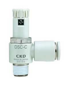 Compact speed controller with adjusting dial