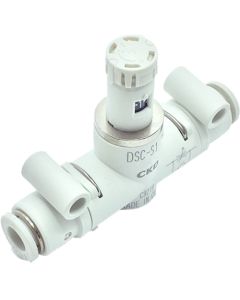 Inline speed controller with adjusting dial