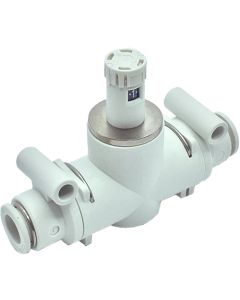 Inline speed controller with adjusting dial