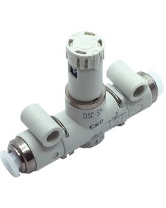 Inline speed controller with adjusting dial
