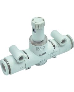 Inline speed controller with adjusting dial