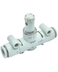 Inline speed controller with adjusting dial