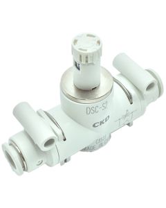 Inline speed controller with adjusting dial